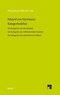 Hartmann / Kern |  Kategorienlehre | Buch |  Sack Fachmedien
