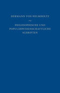 Helmholtz / Heidelberger / Pulte |  Philosophische und populärwissenschaftliche Schriften | eBook | Sack Fachmedien