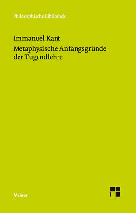 Kant / Ludwig | Metaphysische Anfangsgründe der Tugendlehre | E-Book | sack.de