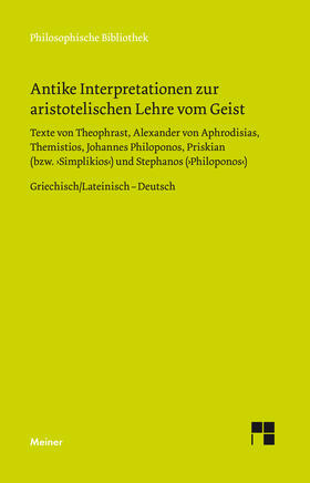 Busche / Perkams |  Antike Interpretationen zur aristotelischen Lehre vom Geist | Buch |  Sack Fachmedien