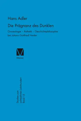 Adler |  Die Prägnanz des Dunklen | eBook | Sack Fachmedien
