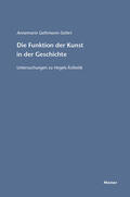 Gethmann-Siefert |  Die Funktion der Kunst in der Geschichte | eBook | Sack Fachmedien