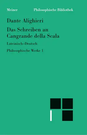 Ricklin |  Das Schreiben an Cangrande della Scala | eBook | Sack Fachmedien