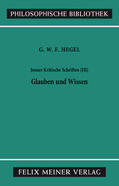 Hegel / Brockard / Buchner |  Jenaer Kritische Schriften (III) | eBook | Sack Fachmedien