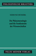 Husserl / Lembeck |  Die Phänomenologie und die Fundamente der Wissenschaften | eBook | Sack Fachmedien
