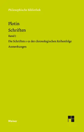 Plotin / Harder |  Schriften. Band I | eBook | Sack Fachmedien