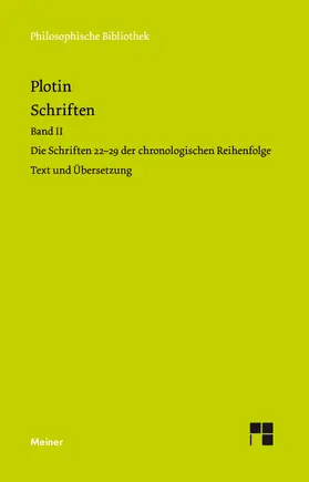 Plotin / Harder |  Schriften. Band II | eBook | Sack Fachmedien