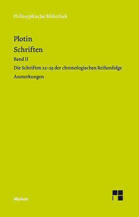 Plotin / Harder |  Schriften. Band II | eBook | Sack Fachmedien