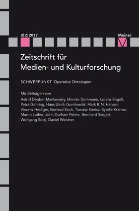 Engell / Siegert |  Operative Ontologien | Buch |  Sack Fachmedien