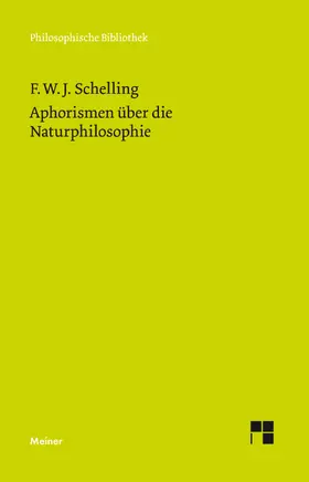 Schelling / Mauch |  Aphorismen über die Naturphilosophie | eBook | Sack Fachmedien