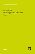 Aristoteles |  Philosophische Schriften. Band 1 | Buch |  Sack Fachmedien