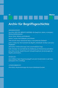 Bermes / Dierse / Rapp |  Archiv für Begriffsgeschichte. Band 47 | eBook | Sack Fachmedien
