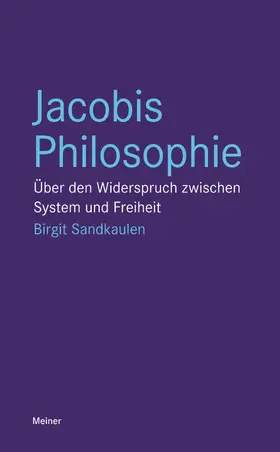 Sandkaulen |  Jacobis Philosophie | eBook | Sack Fachmedien