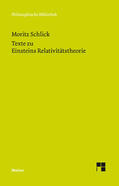 Schlick / Engler |  Texte zu Einsteins Relativitätstheorie | Buch |  Sack Fachmedien