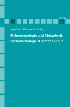 Römer / Schnell |  Phänomenologie und Metaphysik | eBook | Sack Fachmedien
