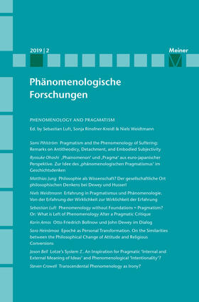 Luft / Rinofner-Kreidl / Weidtmann |  Phänomenologische Forschungen 2019-2 | Buch |  Sack Fachmedien