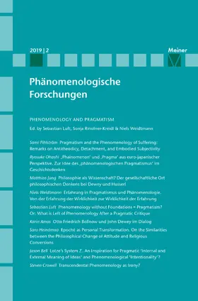 Luft / Rinofner-Kreidl / Weidtmann |  Phänomenologische Forschungen 2019-2 | Buch |  Sack Fachmedien