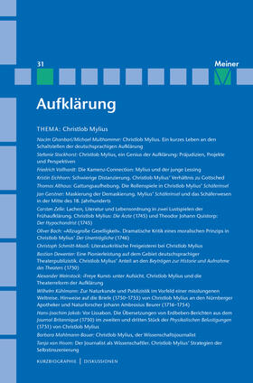 Ghanbari / Multhammer / Mulsow |  Christlob Mylius. Ein kurzes Leben an den Schaltstellen der deutschen Aufklärung | Buch |  Sack Fachmedien