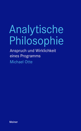 Otte | Analytische Philosophie | Buch | 978-3-7873-3826-9 | sack.de