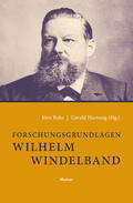 Bohr / Hartung / Windelband |  Forschungsgrundlagen Wilhelm Windelband | Buch |  Sack Fachmedien
