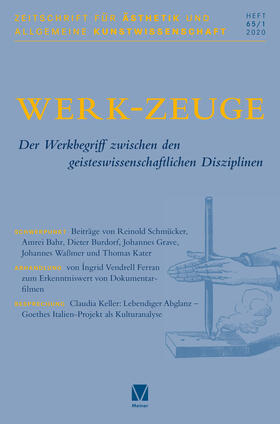 Früchtl / Theisohn | WERK-ZEUGE | Buch | 978-3-7873-3907-5 | sack.de