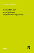 Husserl / Kern |  Grundprobleme der Phänomenologie 1910/11 | Buch |  Sack Fachmedien
