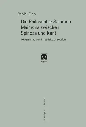 Elon | Die Philosophie Salomon Maimons zwischen Spinoza und Kant | E-Book | sack.de