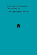 Kowalewski / Stark |  Königsberger Kantiana | eBook | Sack Fachmedien