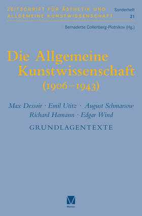Collenberg-Plotnikov |  Die Allgemeine Kunstwissenschaft (1906-1943). Band 2 | eBook | Sack Fachmedien