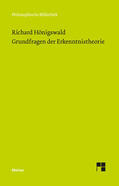 Hönigswald / Schmied-Kowarzik |  Grundfragen der Erkenntnistheorie | Buch |  Sack Fachmedien
