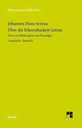 Duns Scotus / Kraml / Leibold |  Über die Erkennbarkeit Gottes | Buch |  Sack Fachmedien