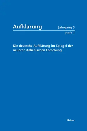 Theis / Carboncini | Die deutsche Aufklärung im Spiegel der neueren italienischen Forschung | Buch | 978-3-7873-4177-1 | sack.de