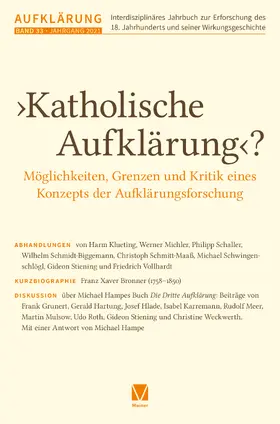 Mulsow |  >Katholische Aufklärung<? - Möglichkeiten, Grenzen und Kriti | Buch |  Sack Fachmedien