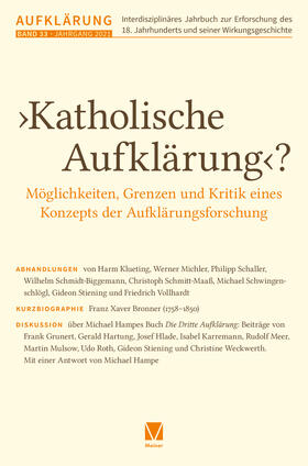 Mulsow | >Katholische Aufklärung<? - Möglichkeiten, Grenzen und Kriti | Buch | 978-3-7873-4207-5 | sack.de