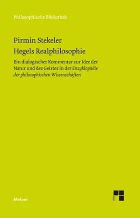 Stekeler-Weithofer |  Hegels Realphilosophie | eBook | Sack Fachmedien