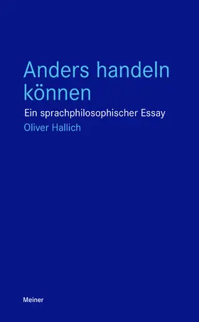 Hallich | Anders handeln können | Buch | 978-3-7873-4246-4 | sack.de