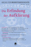 Dutt / Busche / Erler |  Archiv für Begriffsgeschichte. Band 64,1 | Buch |  Sack Fachmedien