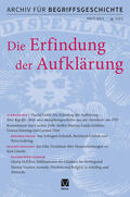 Dutt / Busche / Erler |  Archiv für Begriffsgeschichte. Band 64,1 | eBook | Sack Fachmedien
