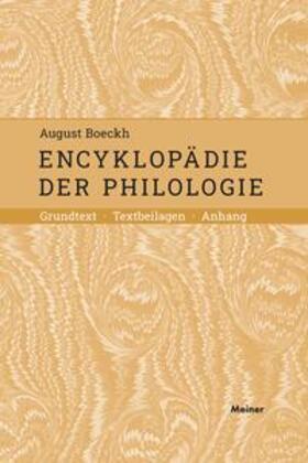 Boeckh / Hackel | Encyklopädie der Philologie | E-Book | sack.de