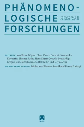 Breyer / Jansen / Römer |  Phänomenologische Forschungen 2022-1 | Buch |  Sack Fachmedien