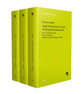 Stekeler-Weithofer | Hegels Wissenschaft der Logik. Ein dialogischer Kommentar. Band 1-3 | Buch | 978-3-7873-4412-3 | www.sack.de