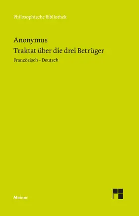 Anonymus / Schröder |  Traktat über die drei Betrüger | eBook | Sack Fachmedien