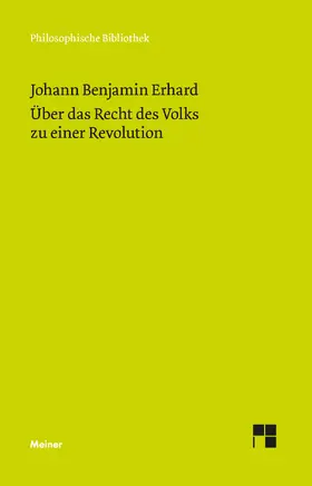 Erhard / Naschert | Über das Recht des Volks zu einer Revolution | E-Book | www.sack.de
