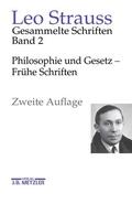 Strauss / Meier |  Philosophie und Gesetz – Frühe Schriften | Buch |  Sack Fachmedien