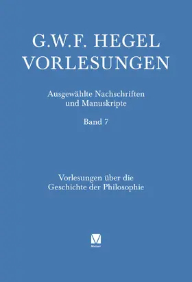 Hegel / Jaeschke |  Vorlesungen über die Geschichte der Philosophie. Teil 2 | Buch |  Sack Fachmedien