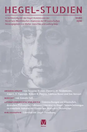 Siep | Hegel-Studien 39/40 | Buch | 978-3-7873-4783-4 | www.sack.de