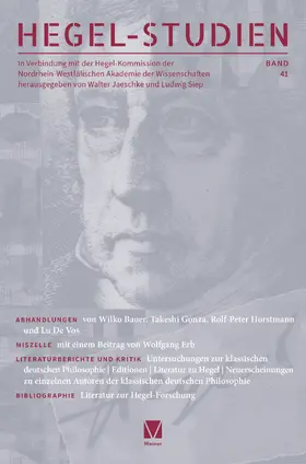 Siep | Hegel-Studien 41 | Buch | 978-3-7873-4784-1 | www.sack.de