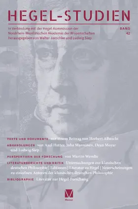 Siep | Hegel-Studien 42 | Buch | 978-3-7873-4785-8 | www.sack.de