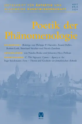 Theisohn / Schmücker |  Zeitschrift für Ästhetik und Allgemeine Kunstwissenschaft | Buch |  Sack Fachmedien