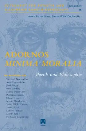 Grass / Müller-Dohm / Müller-Doohm | Adornos "Minima Moralia" | Buch | 978-3-7873-4940-1 | www.sack.de